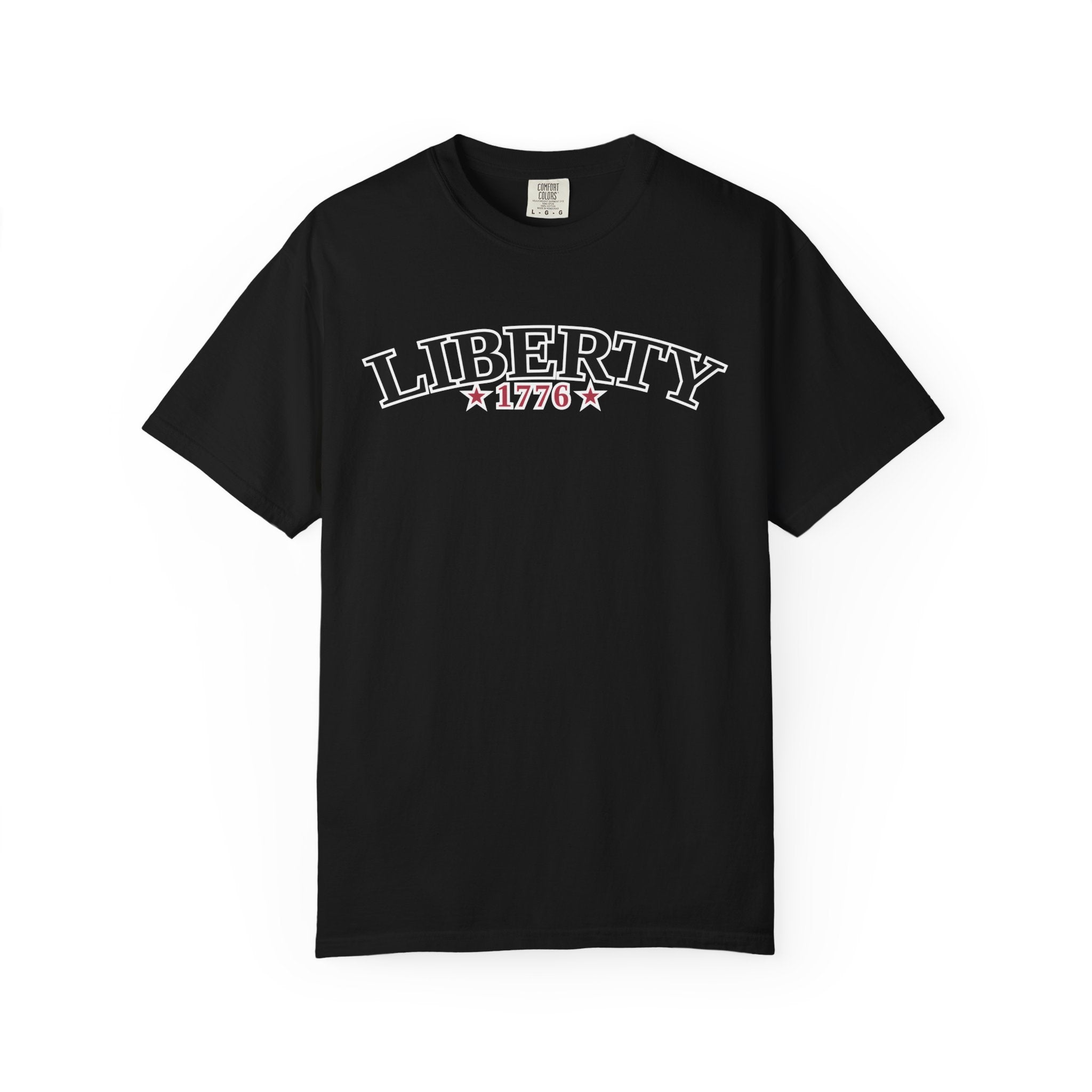 Liberty Typography T-Shirt - Black / S