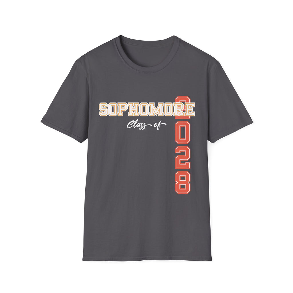 Sophomore Class of 2028 T-Shirt | Graduation Shirt | School Spirit Tee | Trendy Back to School Apparel | Gift