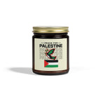 Peace for Palestine Scented Candles - 9oz / Amber / Beachwood - Home Decor