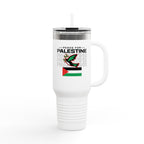 Peace for Palestine Insulated Travel Mug