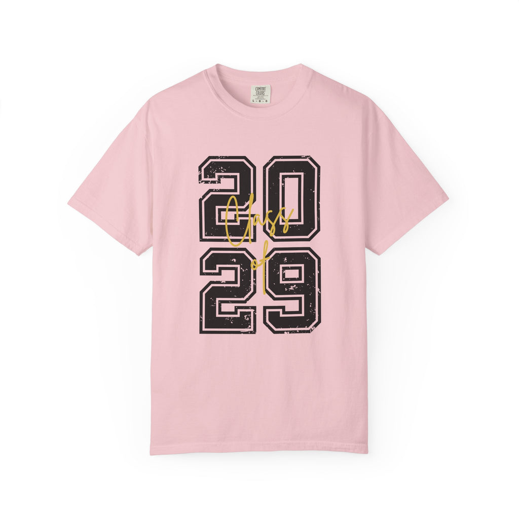 Class of 2029 Vintage Unisex T-Shirt Trendy Graphic Tee for Celebrations Comfortable Everyday Wear Unique Gift Idea