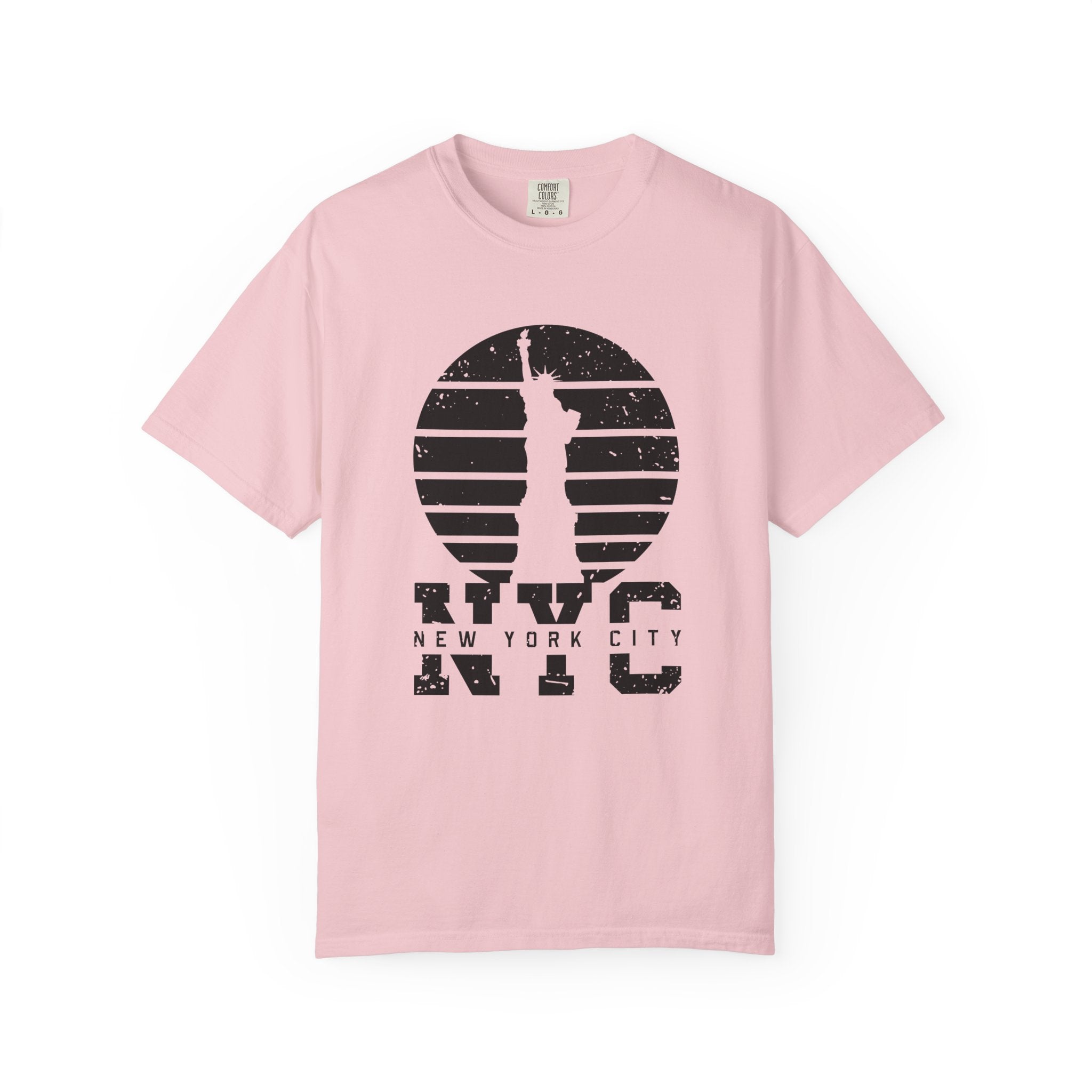 NYC Sunset Graphic T-Shirt - Blossom / S