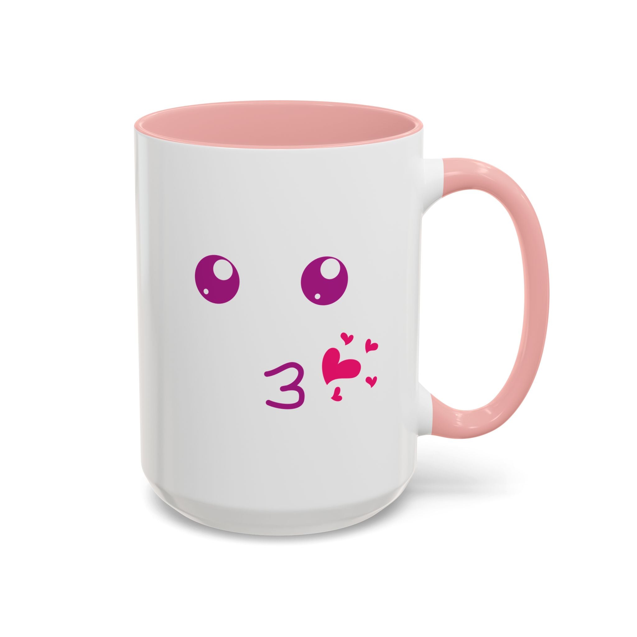 Cute Kiss Smiley Face Mug | XOXO Coffee Cup
