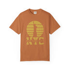 NYC Sunset Graphic T-Shirt - Yam / S
