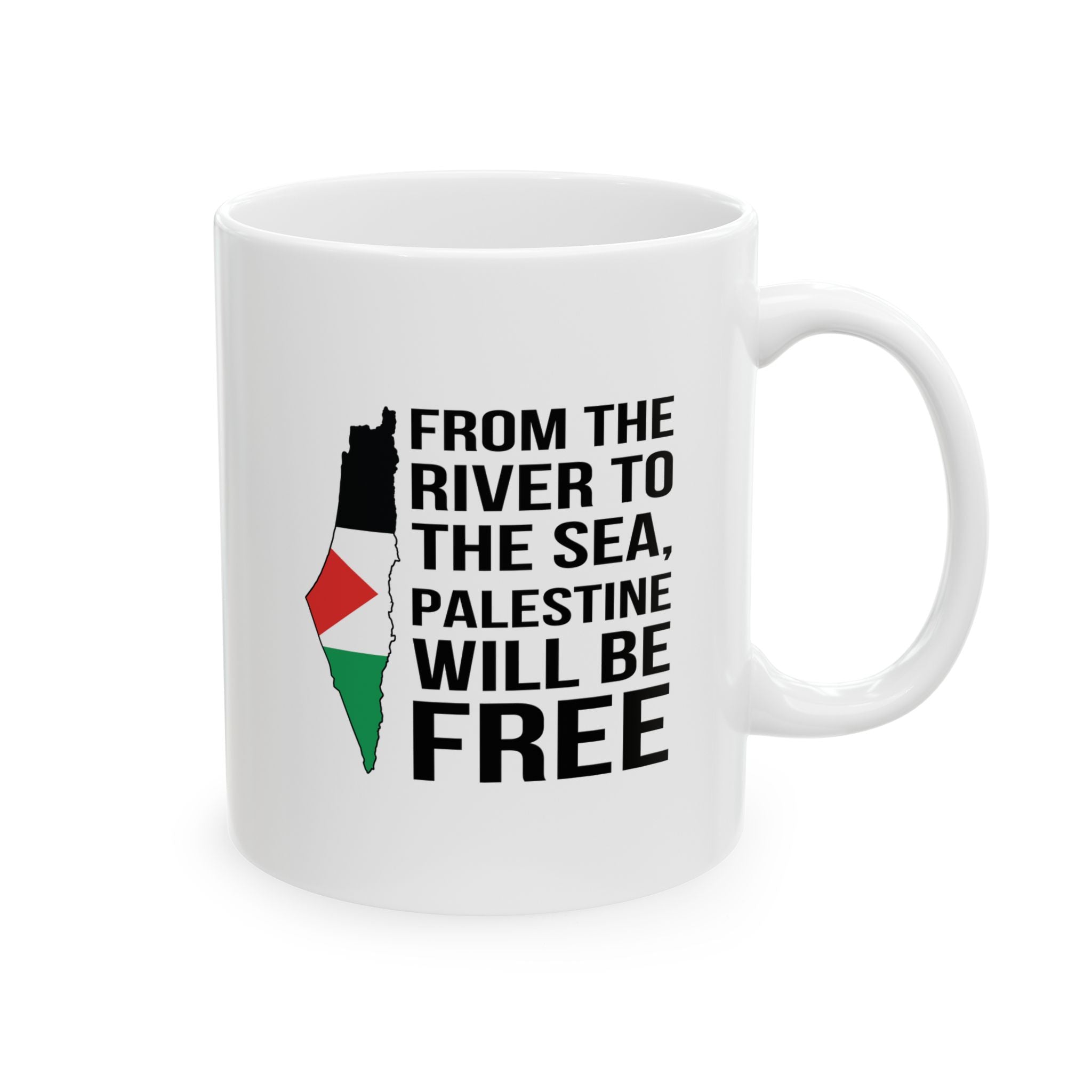 Palestine Freedom Ceramic Mug