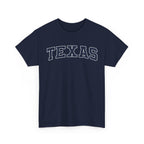 Texas Vintage Varsity Unisex T-shirt - Navy / S - T-Shirt