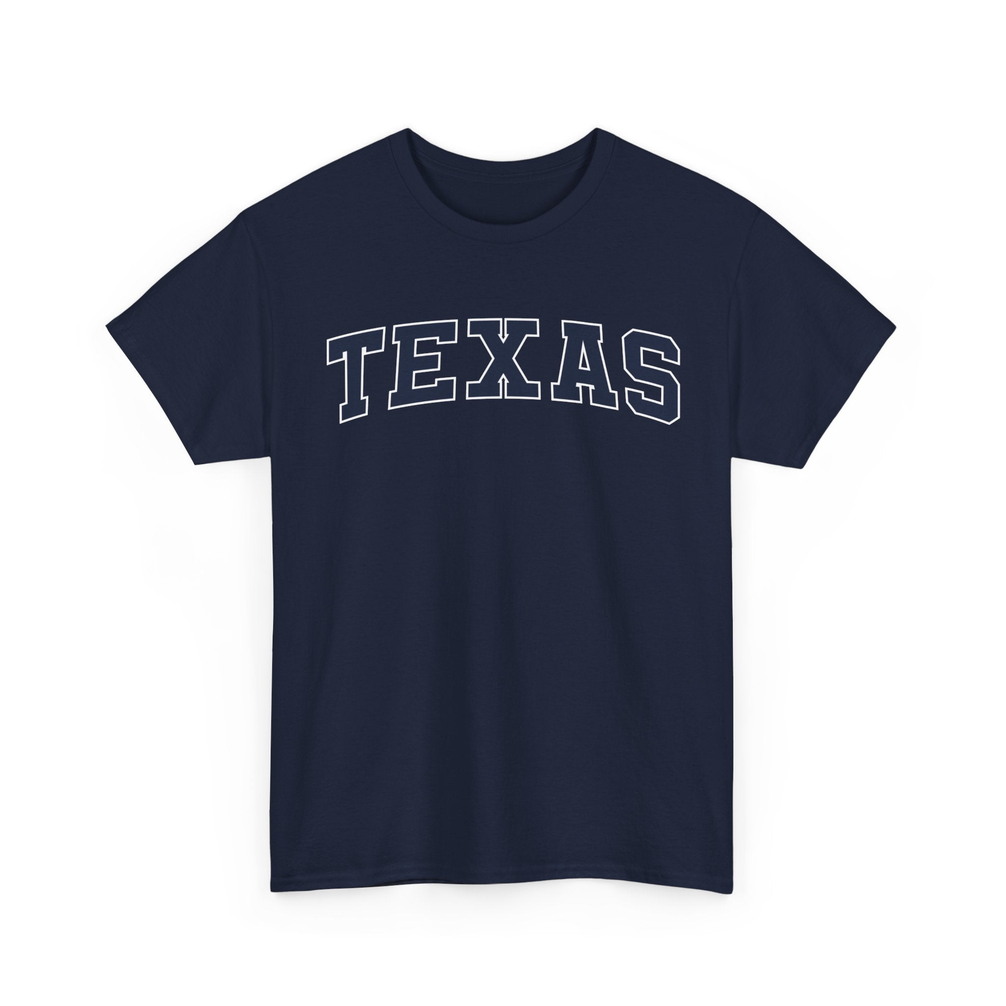 Texas Vintage Varsity Unisex T-shirt - Navy / S - T-Shirt