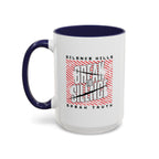 Break the Silence Accent Coffee Mug - 15oz / Navy
