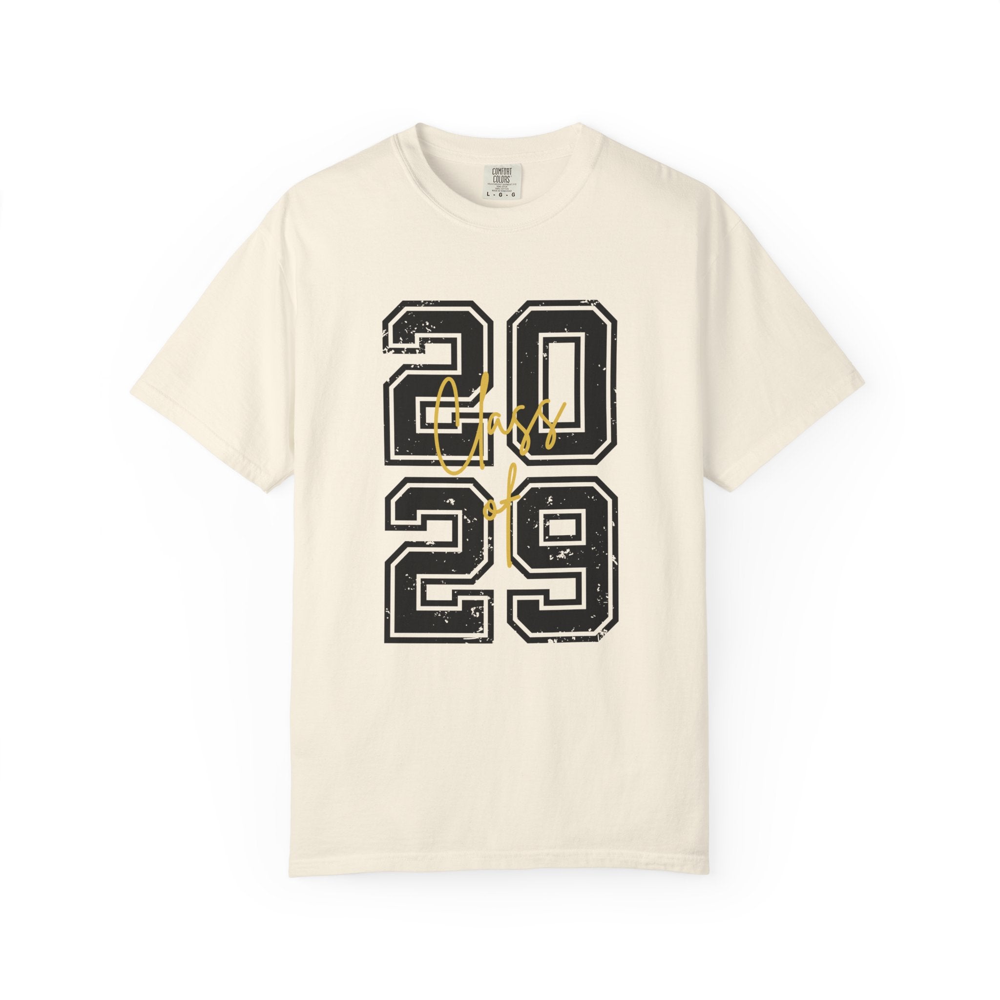 Class of 2029 Vintage Unisex T-Shirt Trendy Graphic Tee for Celebrations Comfortable Everyday Wear Unique Gift Idea