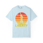 Liberty Statue Vintage T-Shirt - Chambray / S