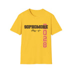 Sophomore Class of 2028 T-Shirt | Graduation Shirt | School Spirit Tee | Trendy Back to School Apparel | Gift