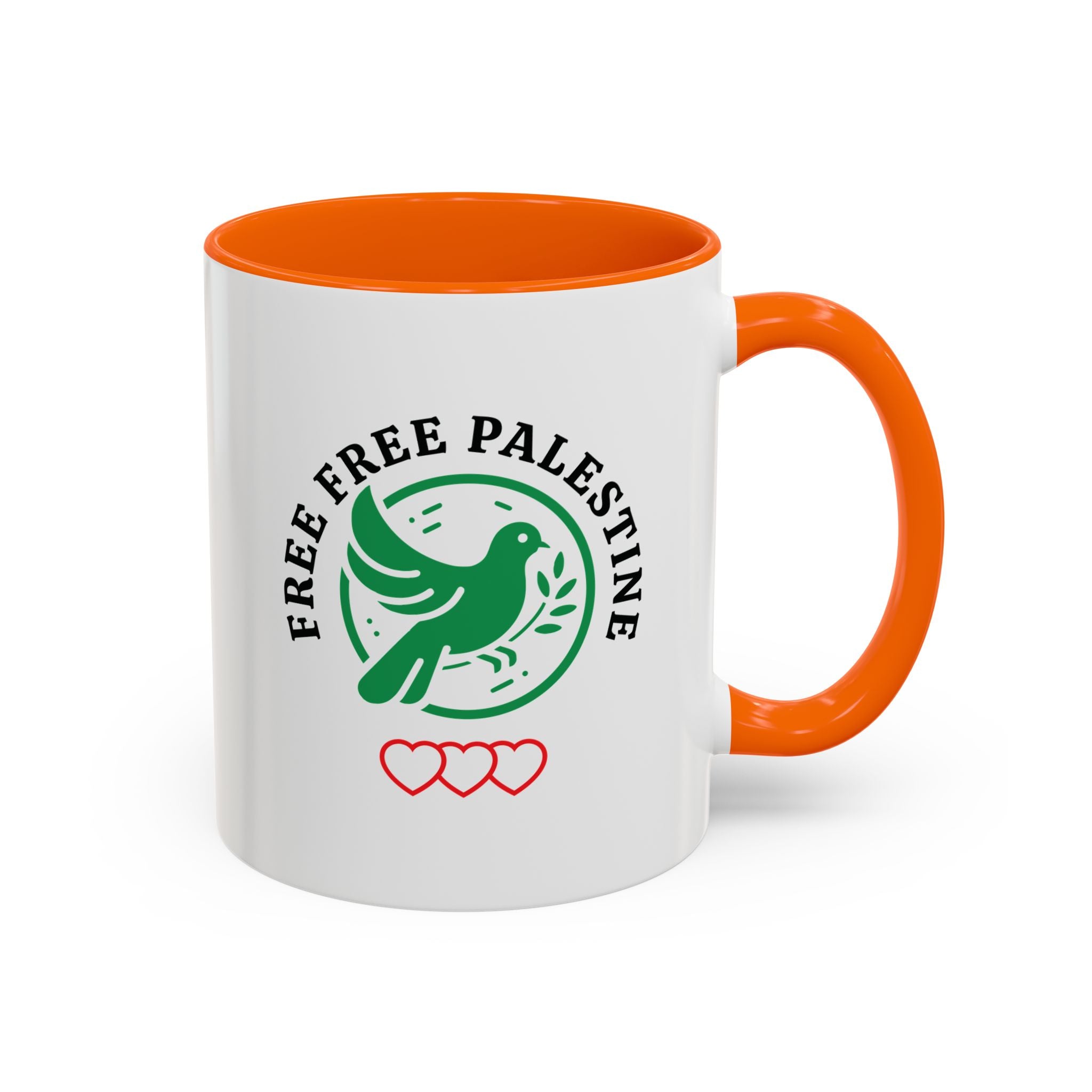 Free Palestine Accent Coffee Mug