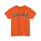 Virginia Vintage Varsity Unisex T-shirt - Orange / S - T-Shirt