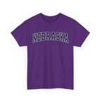 Nebraska Vintage Varsity Unisex T-shirt - Purple / S - T-Shirt