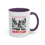 Stop the Genocide Accent Coffee Mug
