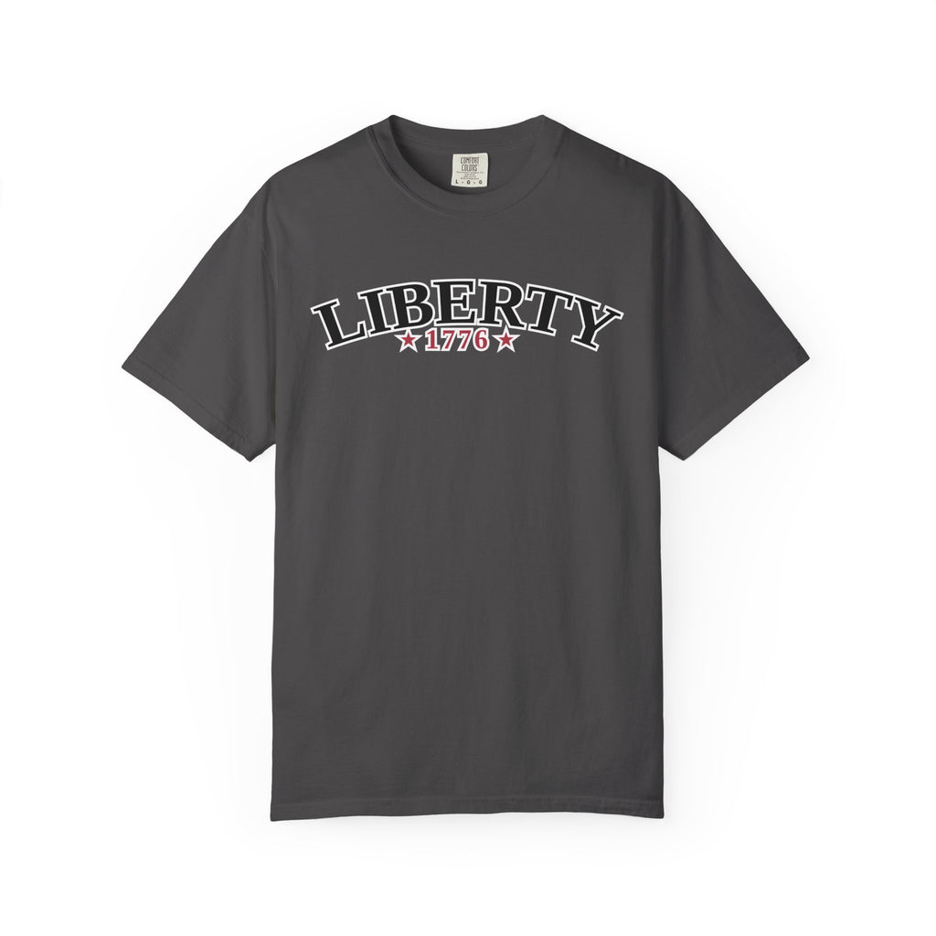 Liberty Typography T-Shirt - Graphite / S