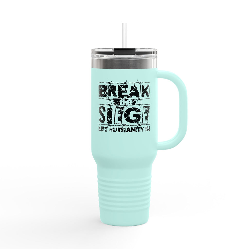 Break the Siege Insulated Travel Mug