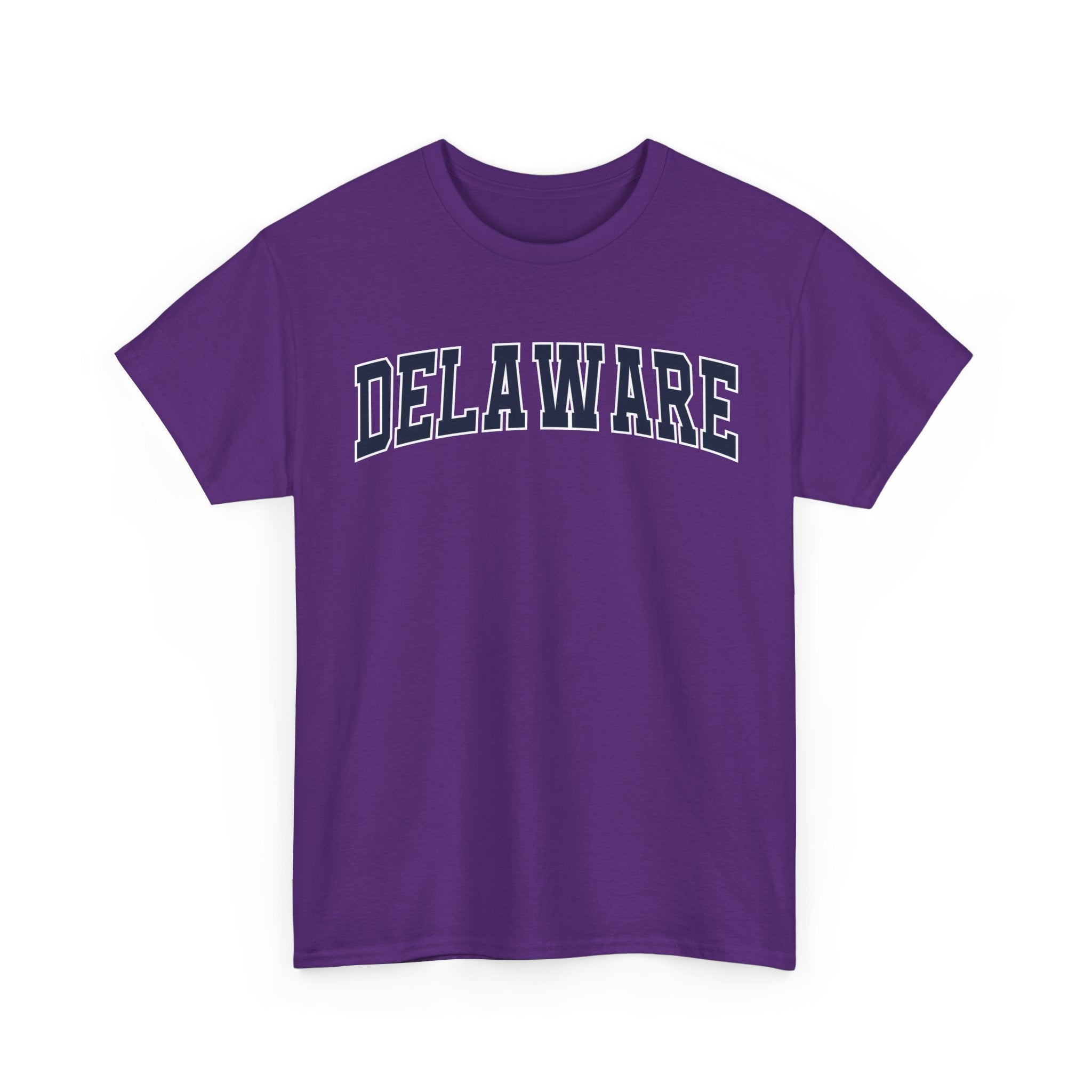 Delaware Vintage Varsity Unisex T-shirt - Purple / S - T-Shirt