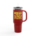 Break the Siege Insulated Travel Mug