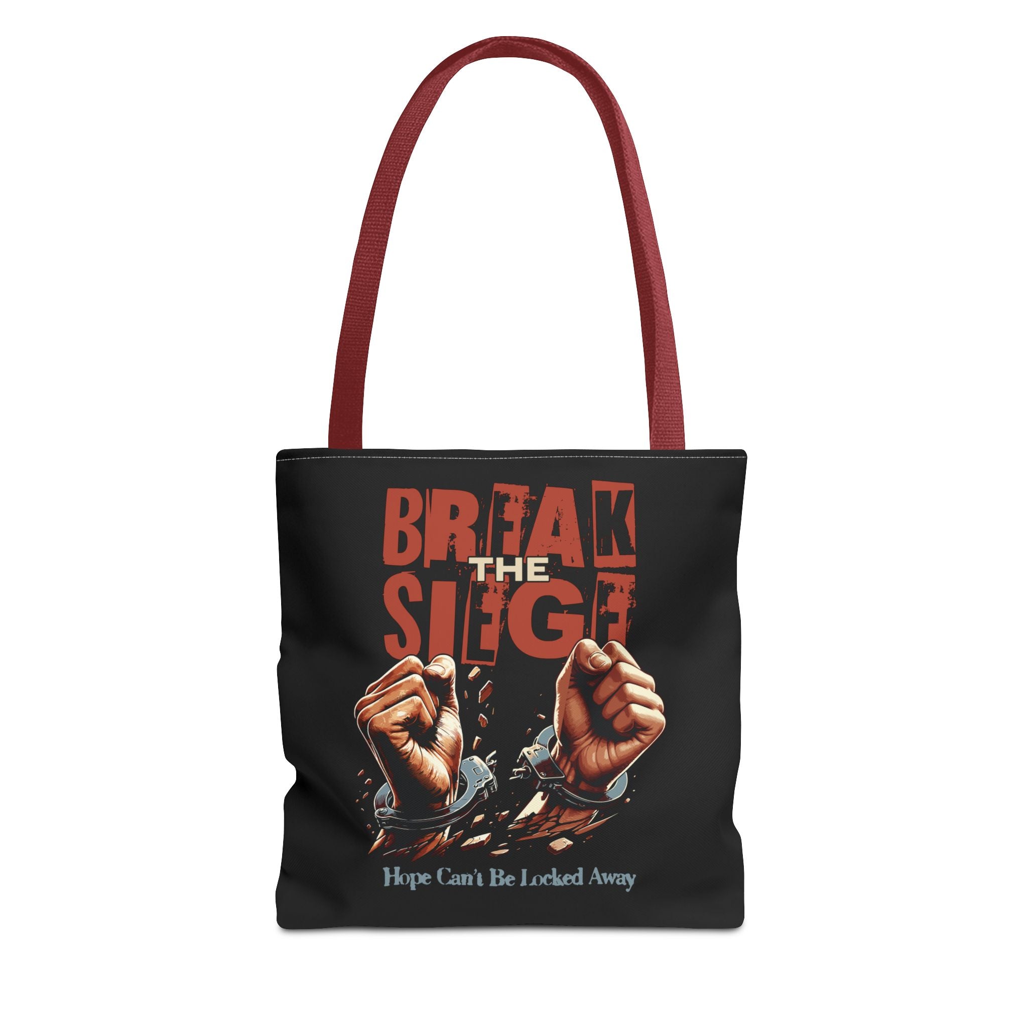 Break Siege Tote Bag - 13’’ × / Red - Bags