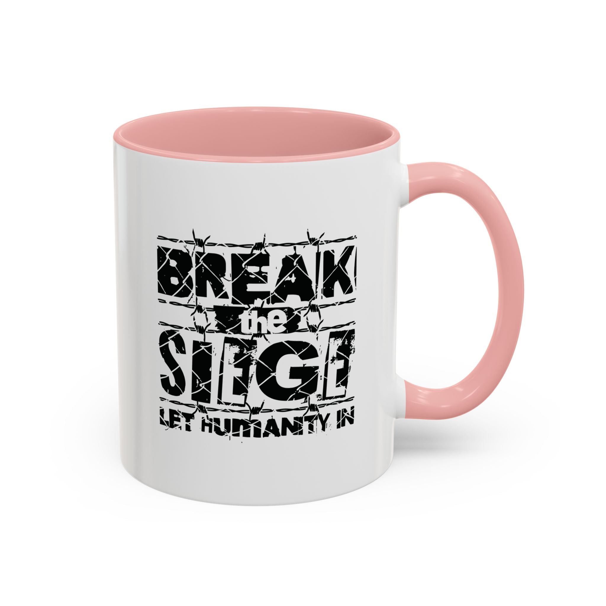 Break the Siege Accent Coffee Mug