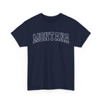 Montana Vintage Varsity Unisex T-shirt - Navy / S - T-Shirt