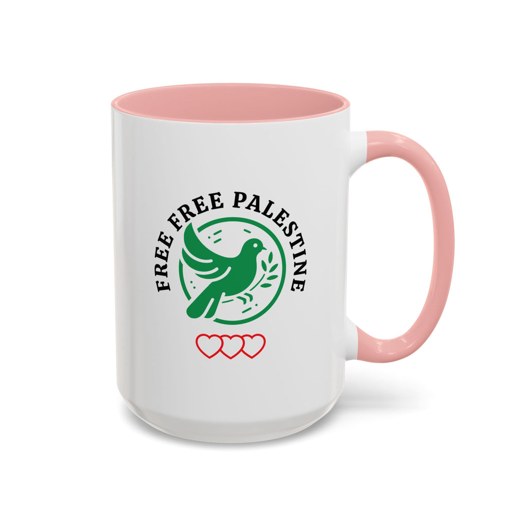 Free Palestine Accent Coffee Mug