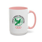 Free Palestine Accent Coffee Mug