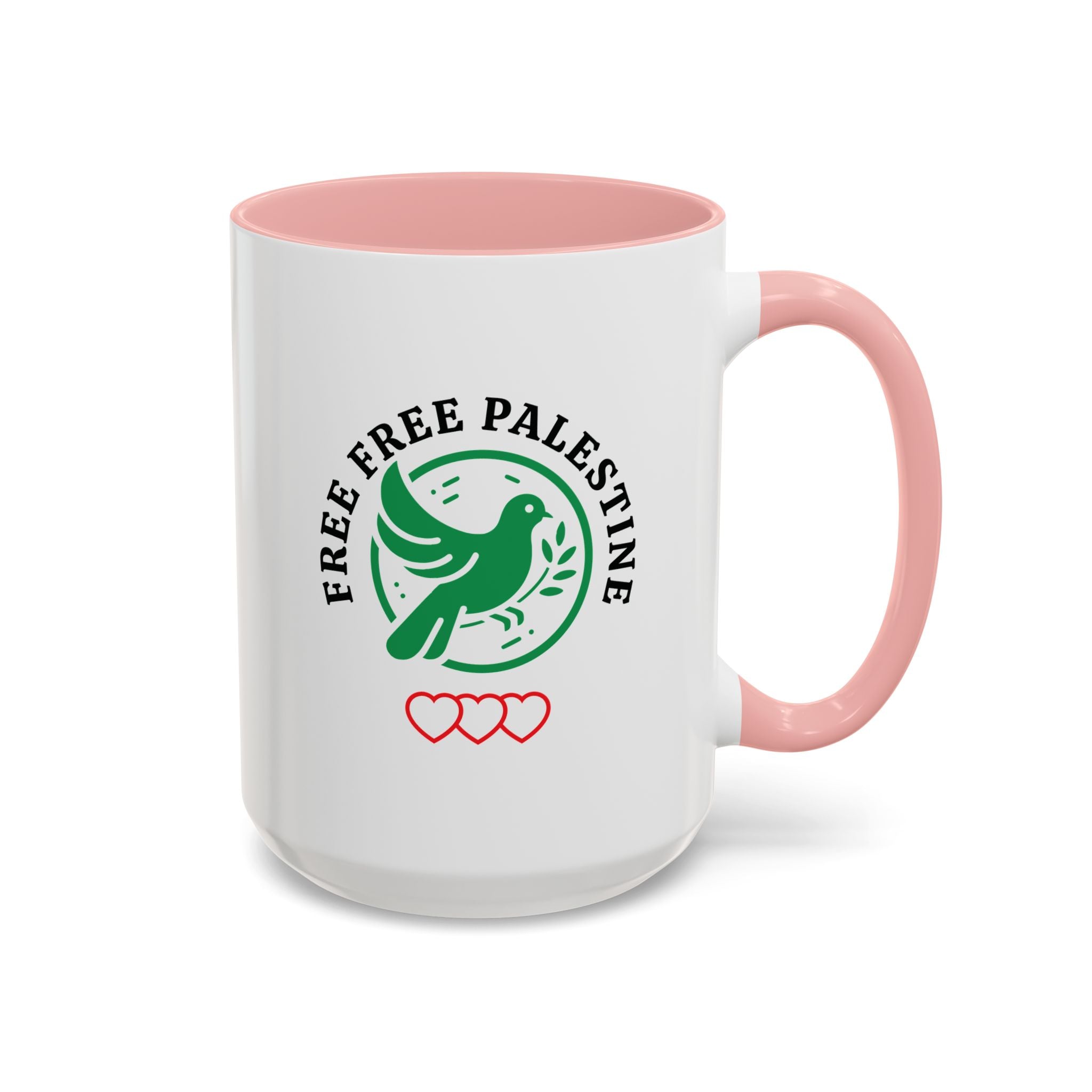 Free Palestine Accent Coffee Mug