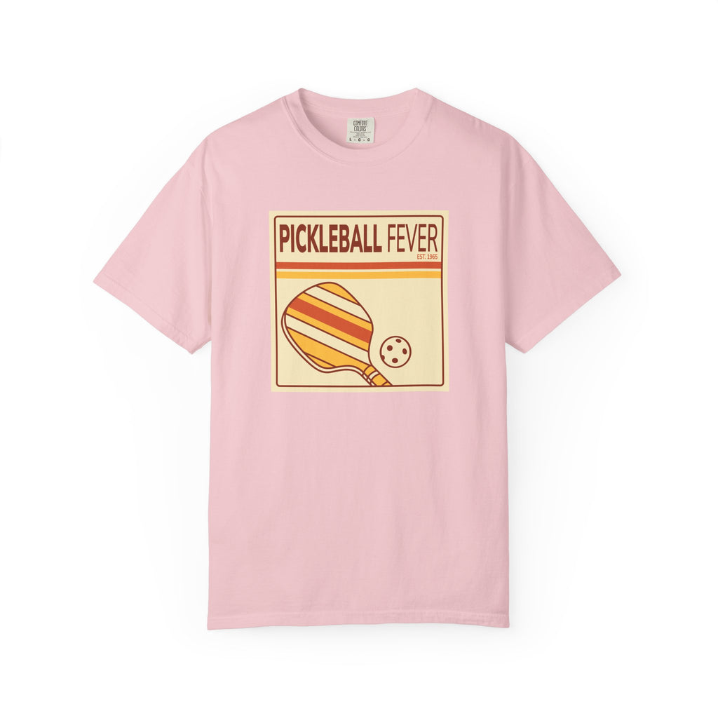 Pickleball Fever T-Shirt - Retro Graphic Unisex Tee for Players & Fans - Blossom / S