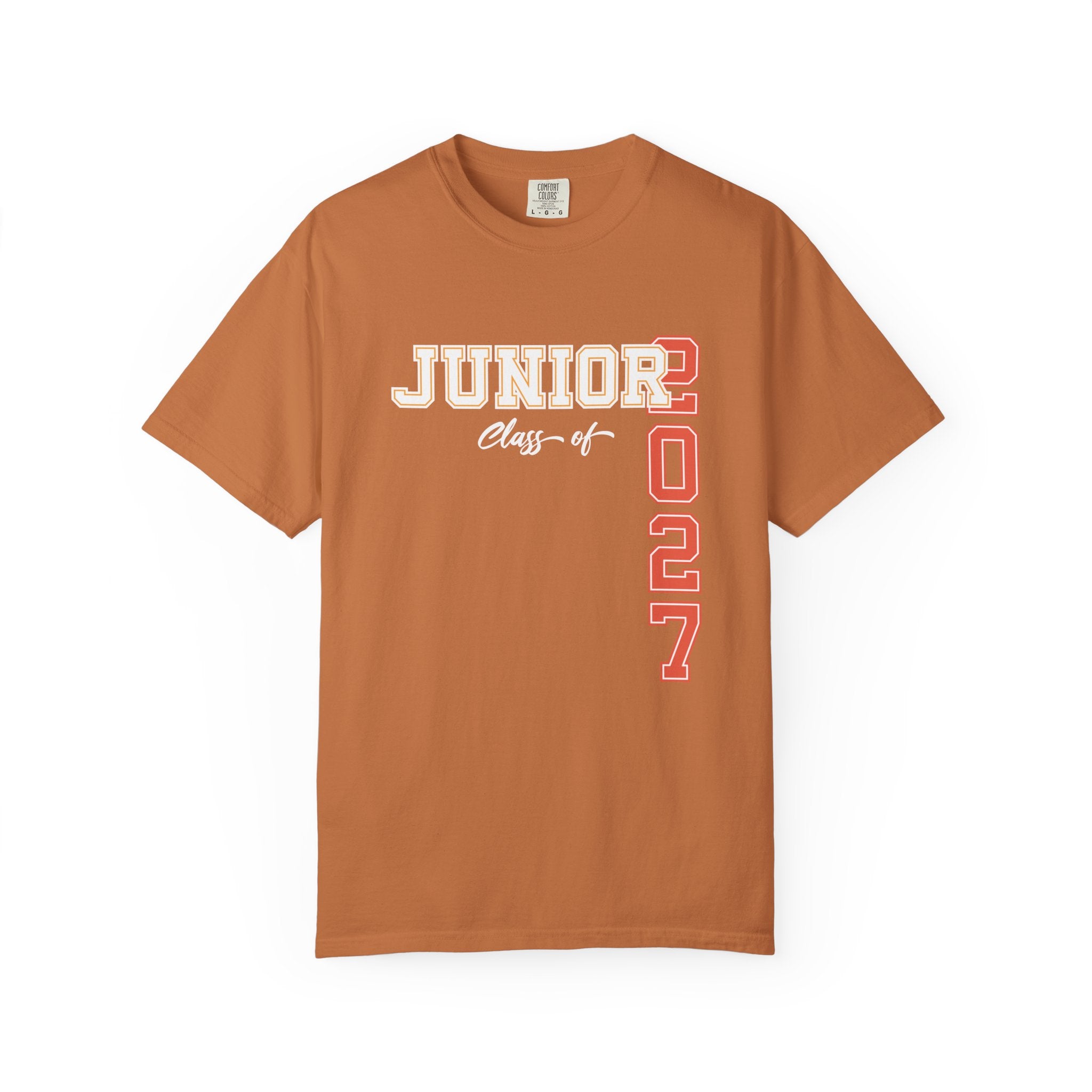 Junior Class of 2027 T-Shirt | Graduation Shirt | School Spirit Tee | Trendy Youth Apparel | Back to School Gift - Yam