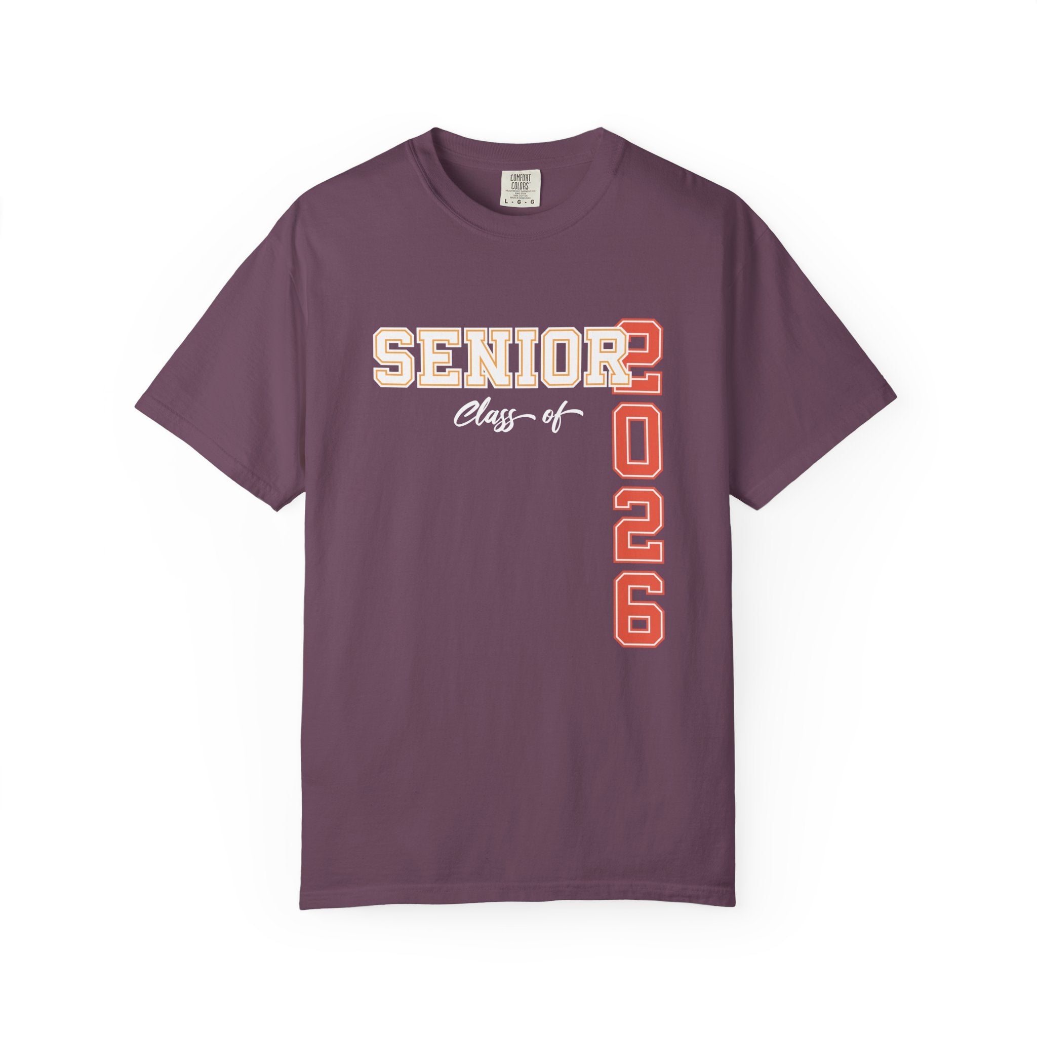 Senior Class of 2026 T-Shirt | Graduation Shirt Senior Year Tee Back to School Top Gift for High School & College