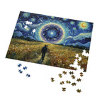 Isekai Portal Puzzle - Starry Wheatfield Jigsaw in Collectible Tin (30-2000 Pieces)