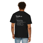 Teacher Definition T-Shirt (V1 - Back Print) - T-Shirt