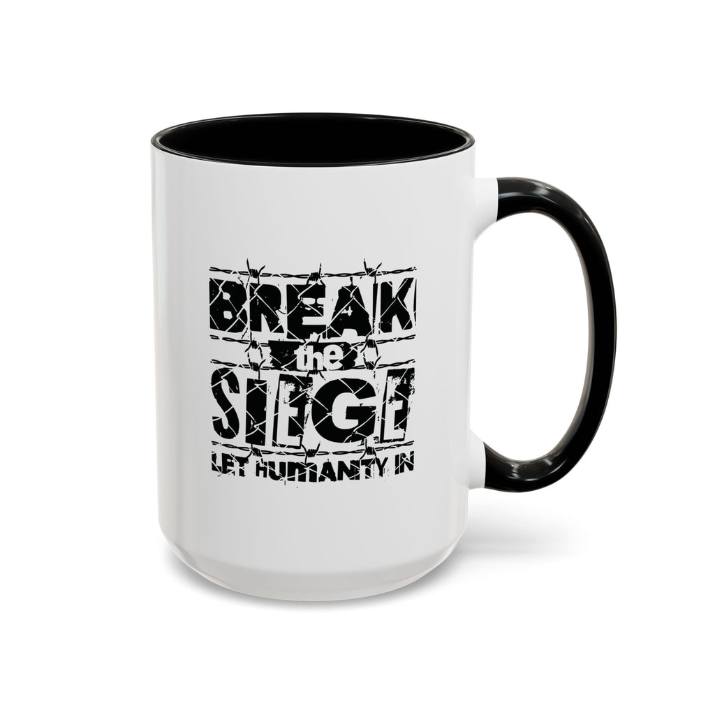 Break the Siege Accent Coffee Mug