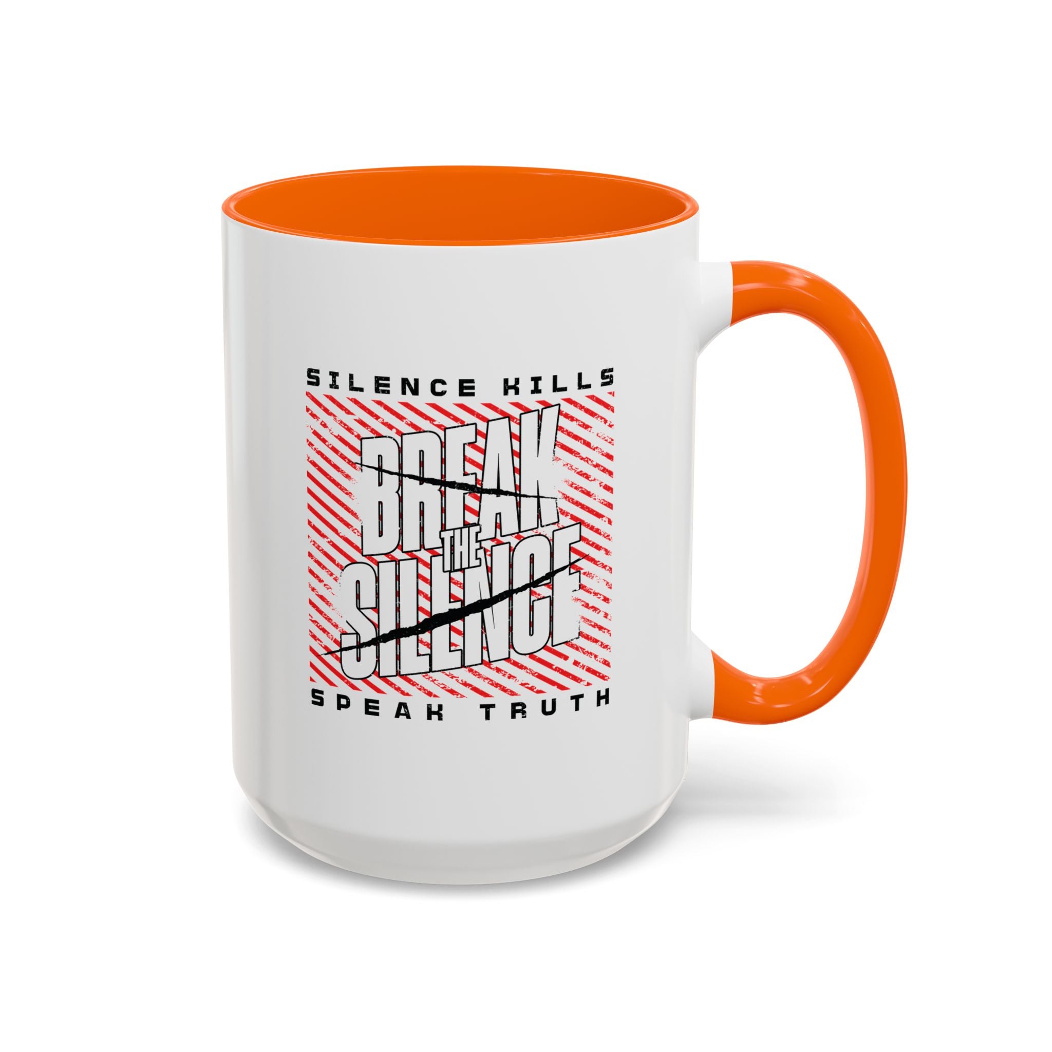 Break the Silence Accent Coffee Mug