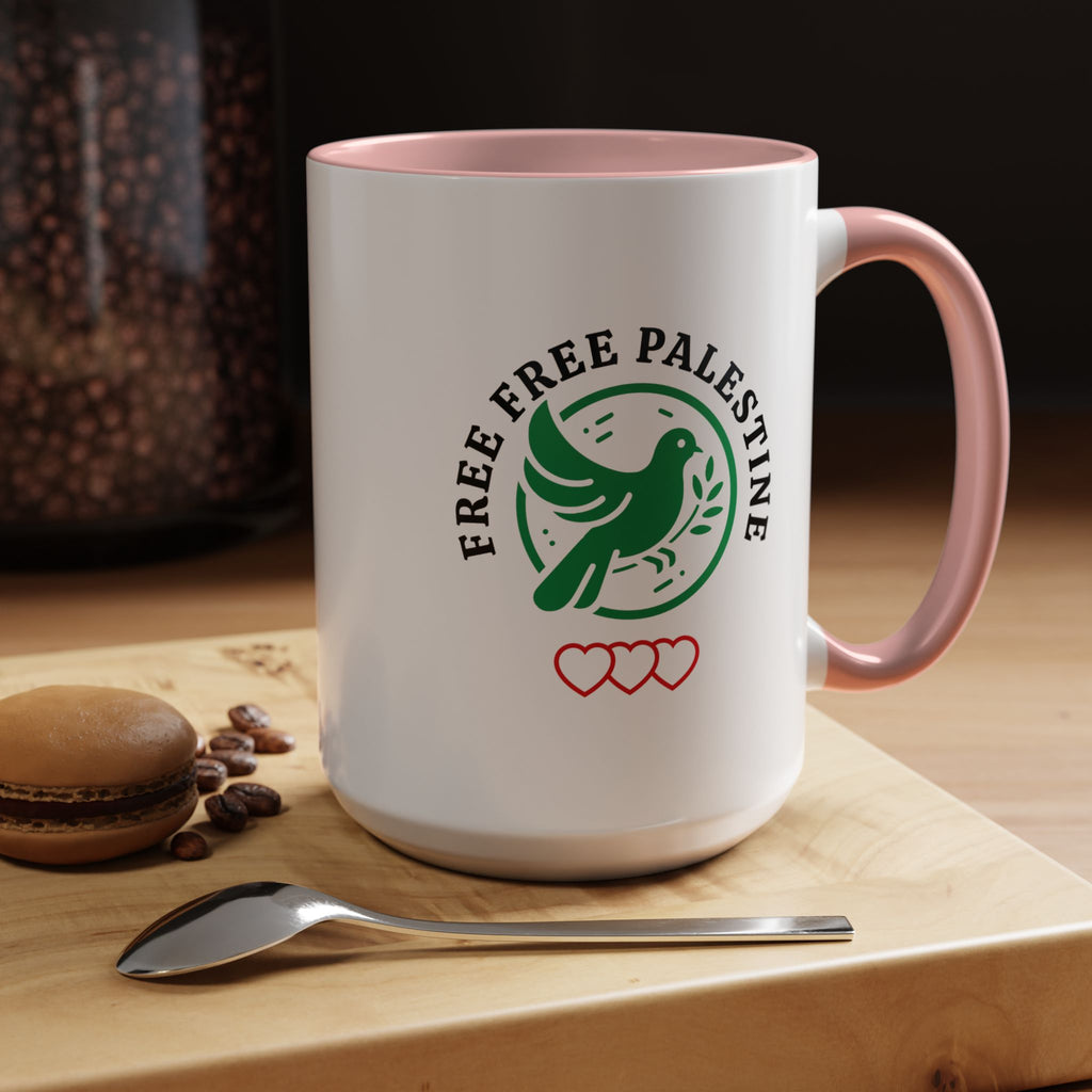Free Palestine Accent Coffee Mug