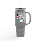 Palestine Freedom Insulated Travel Mug
