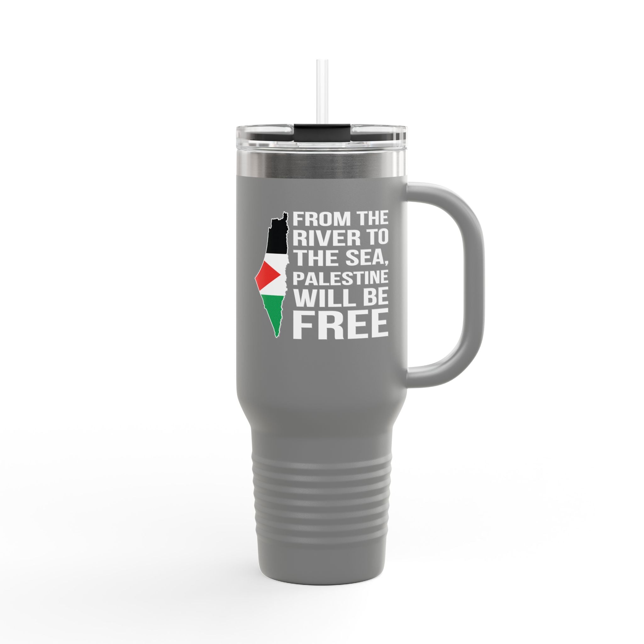 Palestine Freedom Insulated Travel Mug