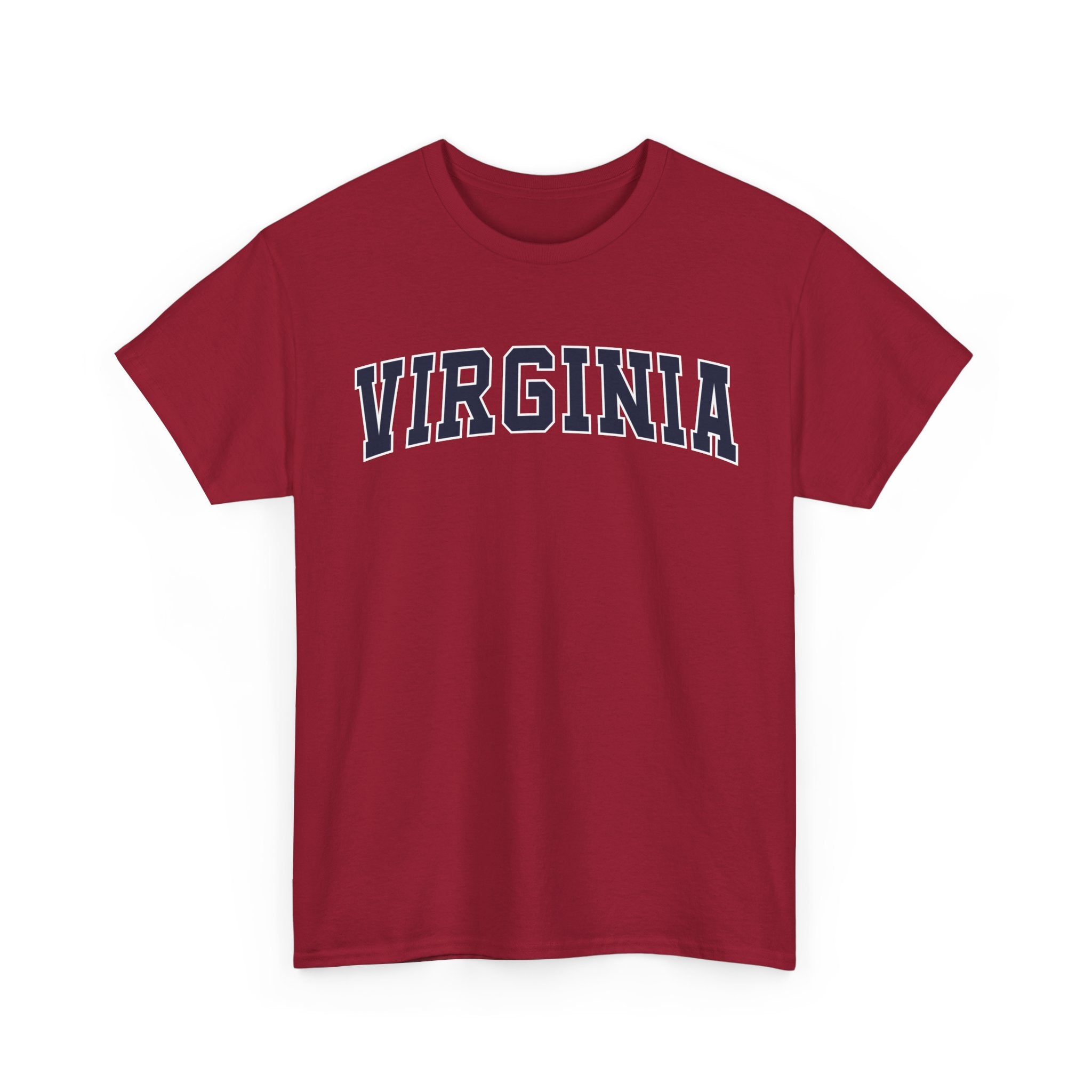 Virginia Vintage Varsity Unisex T-shirt - Cardinal Red / S - T-Shirt