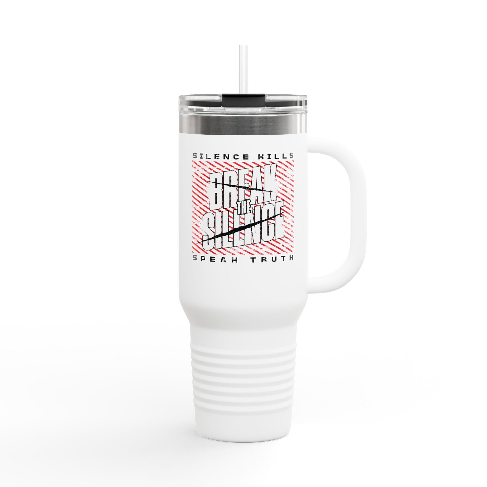 Break the Silence Insulated Travel Mug
