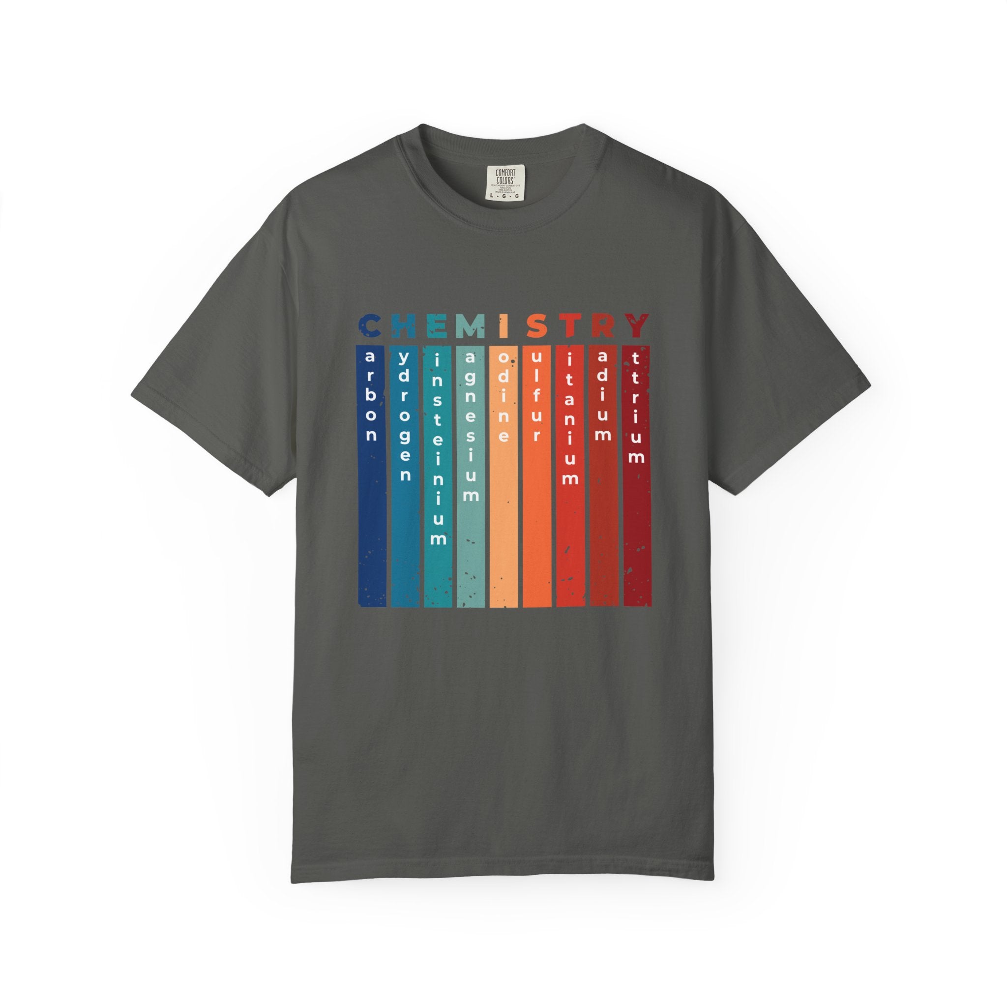 Vintage Chemistry T-Shirt | Retro Science Lover Tee - Pepper / S