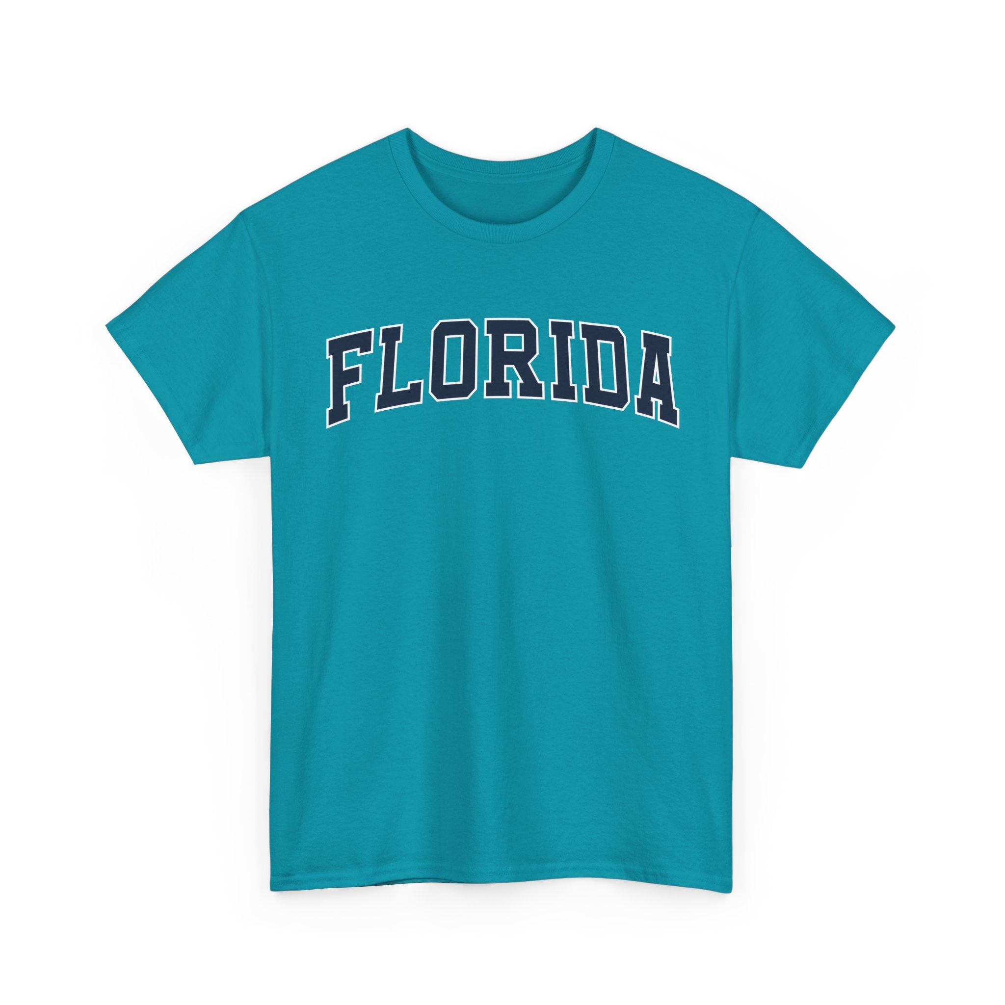 Florida Vintage Varsity Unisex T-shirt - Tropical Blue / S - T-Shirt
