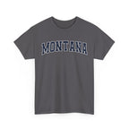 Montana Vintage Varsity Unisex T-shirt - Charcoal / S - T-Shirt