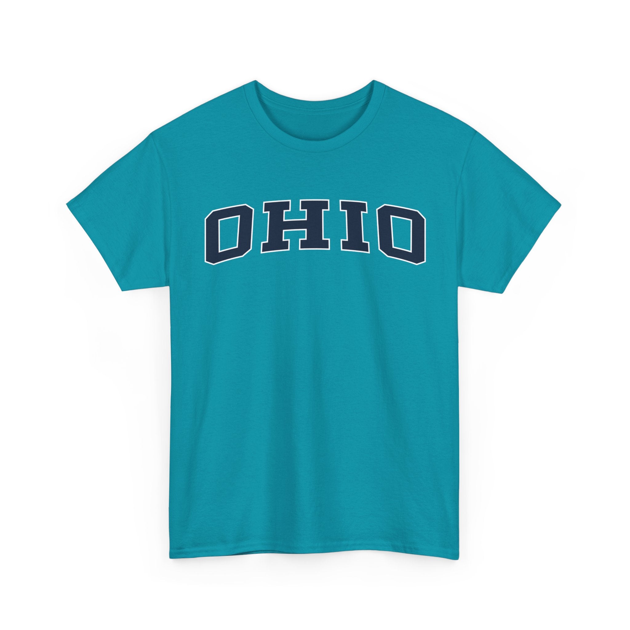 Ohio Vintage Varsity Unisex T-shirt - Tropical Blue / S - T-Shirt