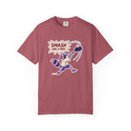 ’Smash Like A Pro’ Pickleball T-Shirt | Retro Sports Quote Tee for Men & Women - Crimson / S