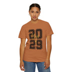 Class of 2029 Vintage Unisex T-Shirt Trendy Graphic Tee for Celebrations Comfortable Everyday Wear Unique Gift Idea