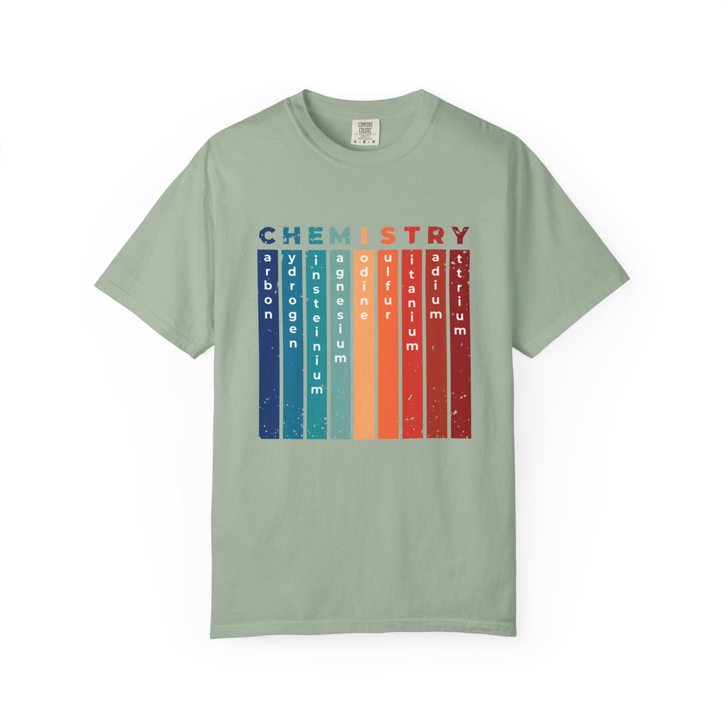 Vintage Chemistry T-Shirt | Retro Science Lover Tee - Bay / S