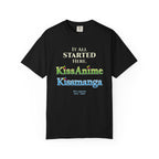 OG Anime Sites T-Shirt - KissAnime Kissmanga Tribute & Throwback Tee