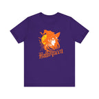 Halloqueen Witch T-Shirt: Sassy Halloween Queen Tee with Vintage Retro Design - Team Purple / S - T-Shirt